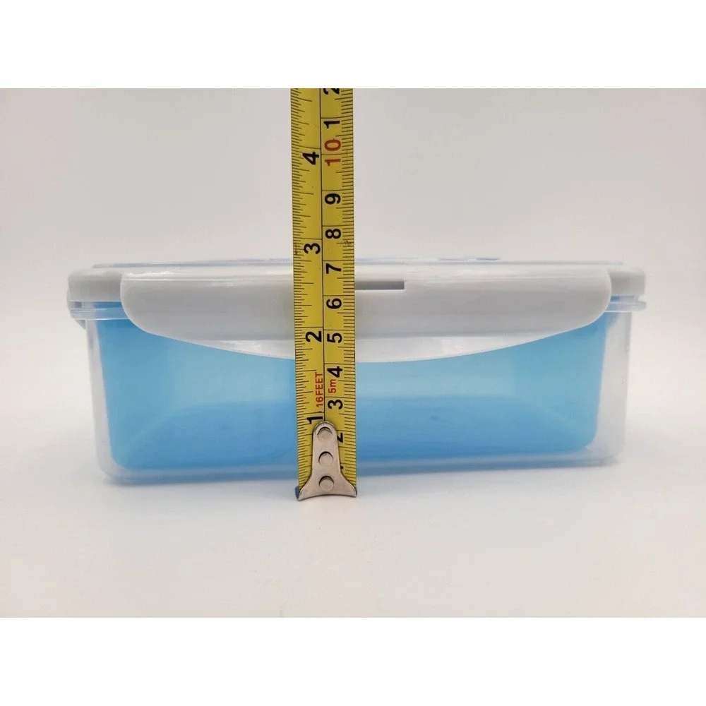 Bento Style Lunch Container Blue Floral‎ Dabney Lee Arctic Fox